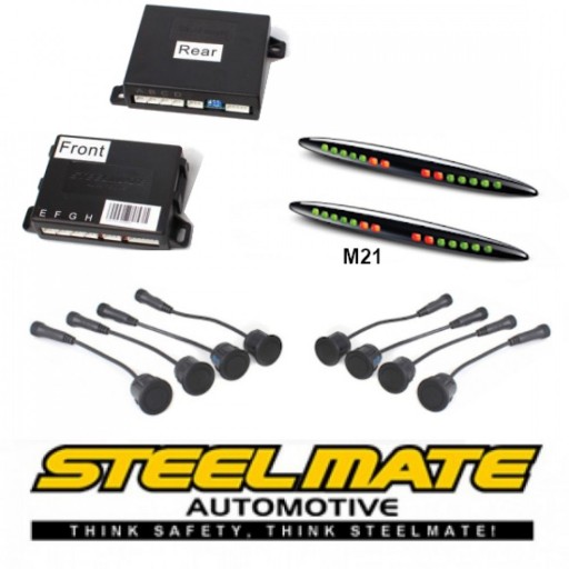 Parkavimo sistema priekiui ir galui Steelmate PTS810M21M21